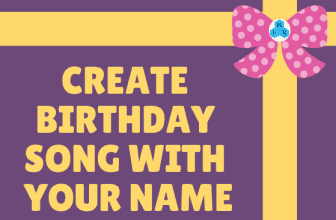 1happybirthday song with your name