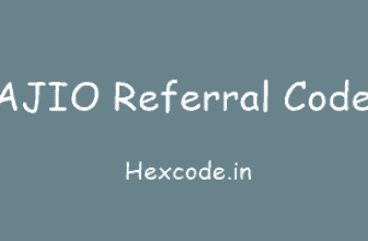 ajio referral code