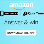 amazon quiz answers today