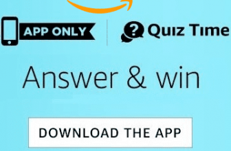 amazon quiz answers today