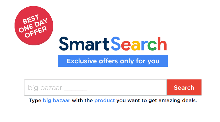 big bazaar smart search offer