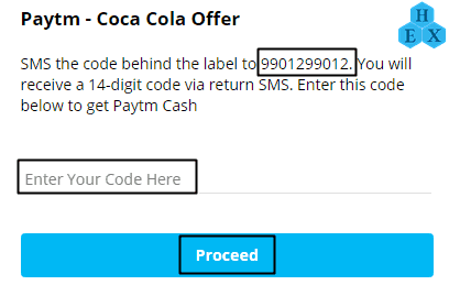 paytm coca cola offer cash code