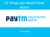 paytm payments bank