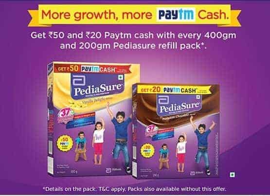paytm pediasure offer