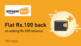 Amazon Zeta offer – Load 500 Rs & Get 100 Rs Cashback on Amazon