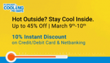 Flipkart Cooling Days Sale- Extra 10% off via HDFC bank Debit & Credit Card