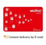 Flat 200 Rs Cashback on Gift Vouchers at Woohoo